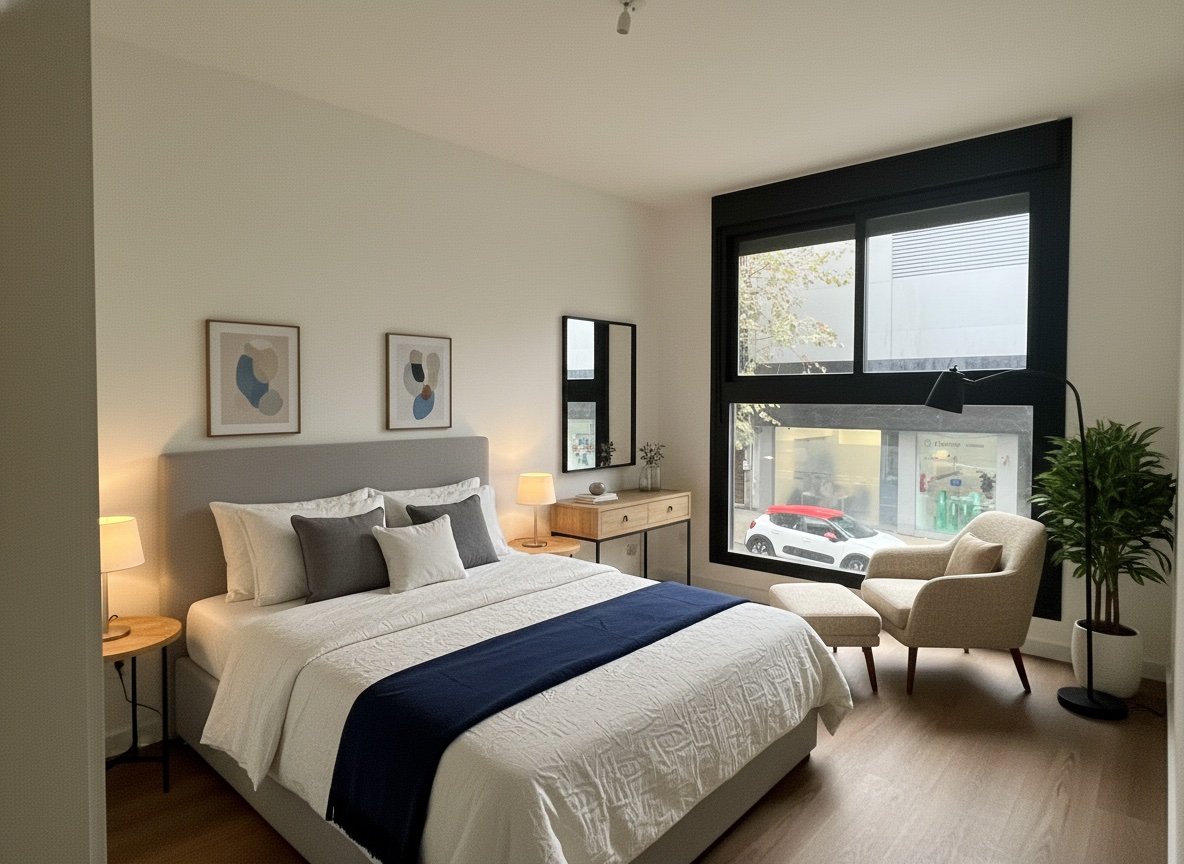 Dormitorio amoblado